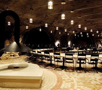 Cantina nella Roccia sala degustazioni